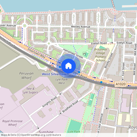 North Woolwich Road, London, E16