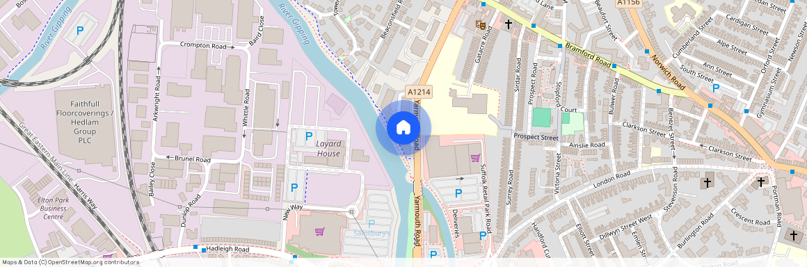 Yeoman Close, Ipswich, IP1 2QB, Ipswich