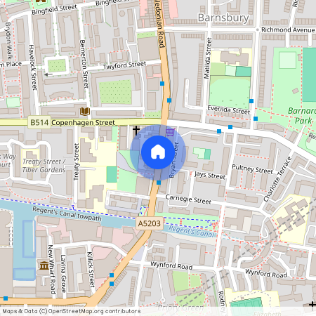 Caledonian Road, Barnsbury, London, N1