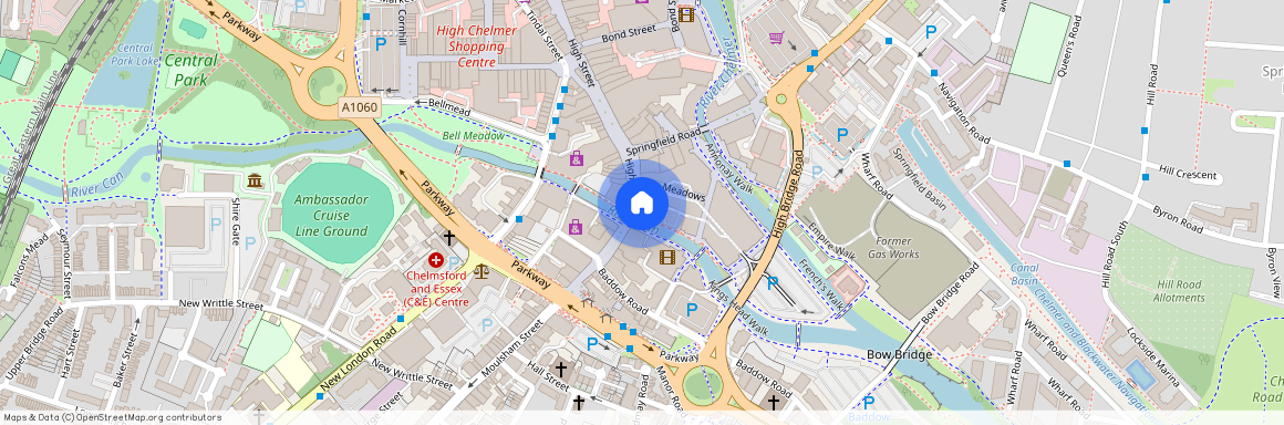 Canside, City Centre, Chelmsford, Essex, CM1