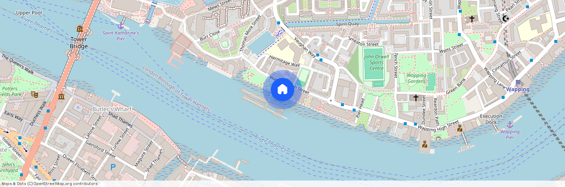 Cinnabar Wharf West, Wapping High Street, Wapping, London, E1W