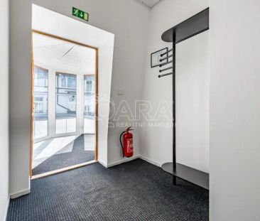 Pronájem atypického bytu s terasou s výjimečným výhledem, Vodičkova, Praha 1 - Fotografie 5