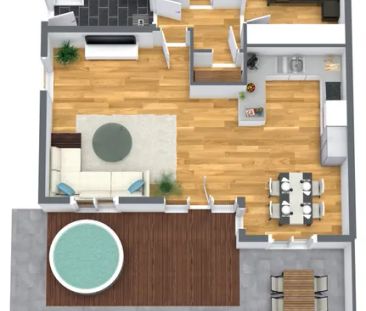 Hochwertige Doppelhaushälfte mit Garten, Garage & Einbauküche - Photo 1