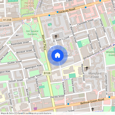 Nelson Gardens, Bethnal Green, E2