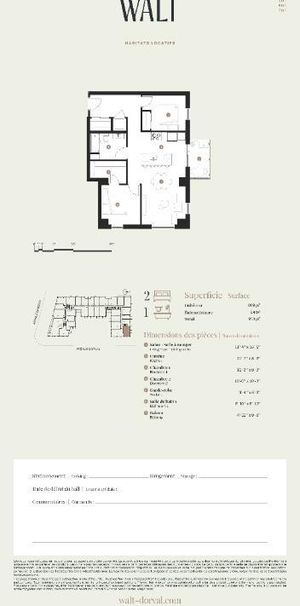 WALT Dorval : unités 4 1/2 disponibles dès maintenant ! Condo Montréal Dorval à louer - appartement / logement - Photo 1