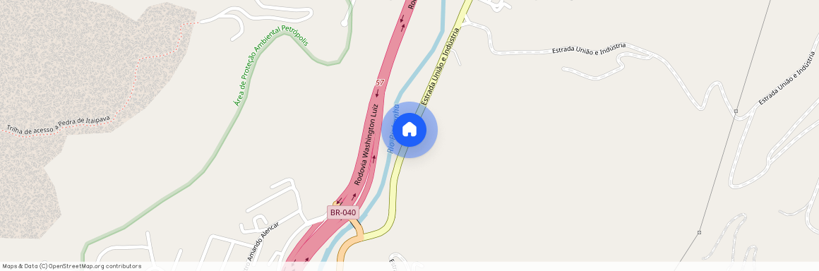 Estrada União E Indústria, Itaipava, RJ, Petrópolis