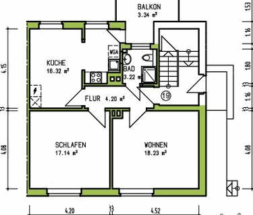 Modernisierte Wohnung in Boele - Foto 2