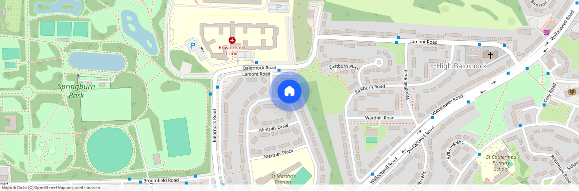 Menzies Road, Glasgow, G21, Menzies Road, Balornock, Glasgow, G32