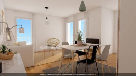 location Appartement T3 DE 67.91m² À CHESSY - Photo 4