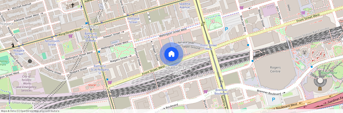 450 Front Street West, Toronto, Toronto, Toronto, M5V 1E3