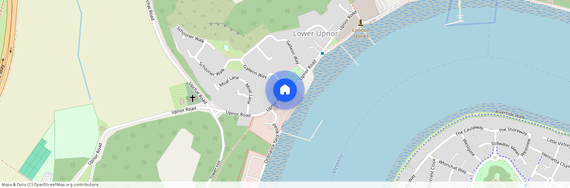 Upnor Road, Upnor, Rochester, Kent, ME2