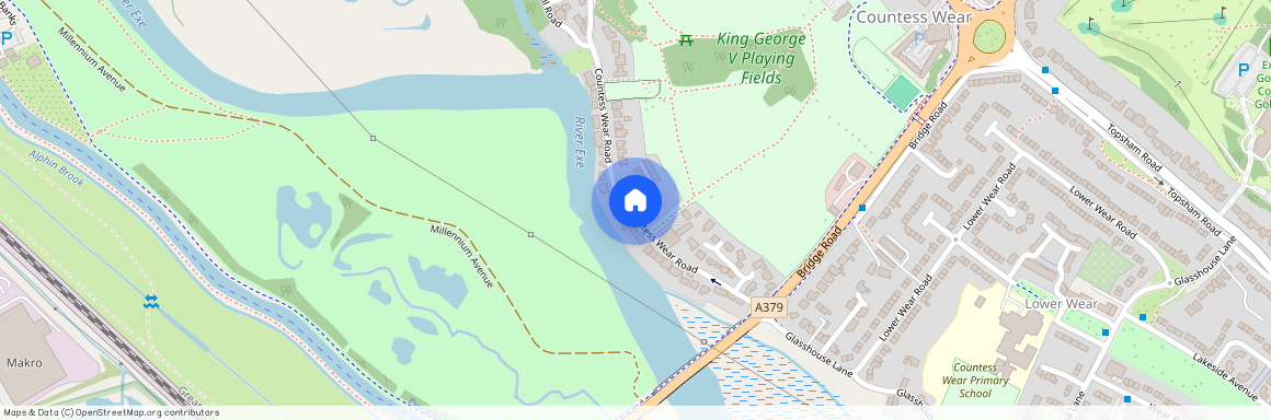 Countess Wear Road Countess Wear, EX2 6LR, Exeter