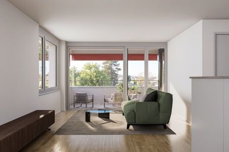 3.5 Zimmer, 88 m², 4. Stock - Photo 2