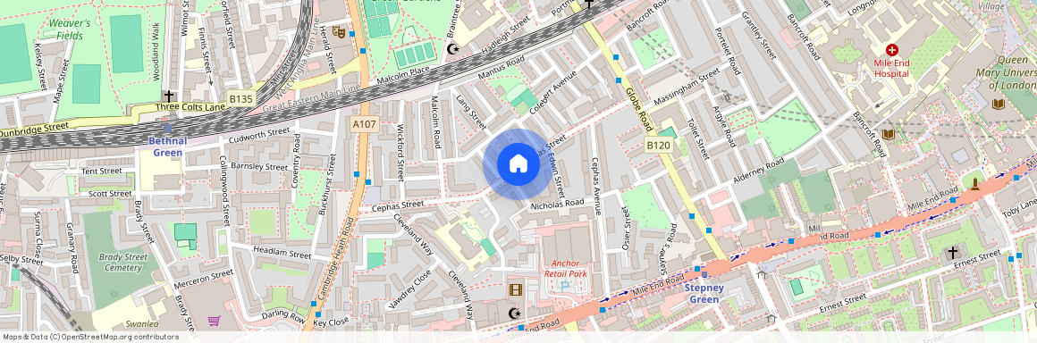 Cephas Street, Stepney Green, E1