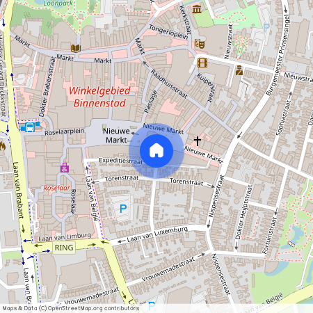 Centrum-Nieuw, 4701 AH, Nieuwe Markt, Roosendaal