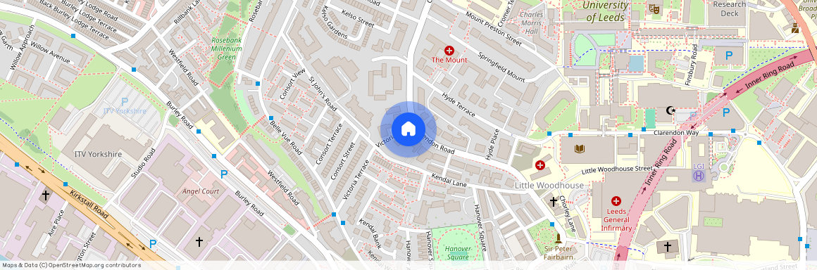 Flat 1, 65 Clarendon Road, LS2 9PB