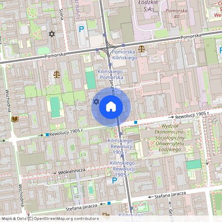 ul. Jana Kilińskiego, Centrum, Śródmieście, Łódź, łódzkie