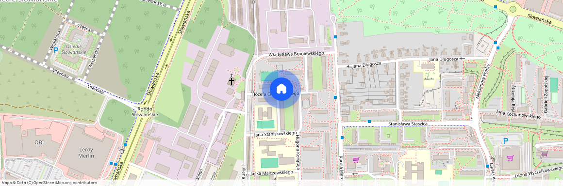 ul. Józefa Chełmońskiego, Staszica, Gorzów Wielkopolski, lubuskie