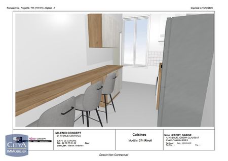 Location Appartement 3 pièces 69m² CHAMALIERES 63400 - Photo 4