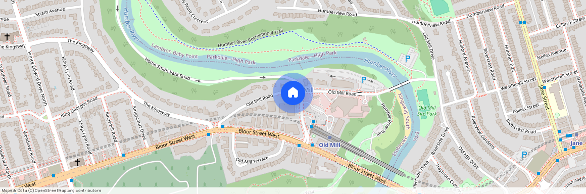 65 Old Mill Road #8, Toronto, Kingsway South