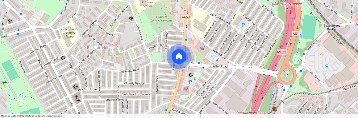 BASEEMENT FLAT AT 238 DEWSBURY ROAD BEESTON LEEDS, LS11 6ER, Leeds