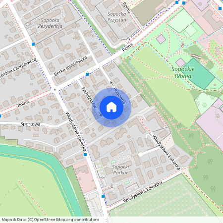 ul. Pogodna, Karlikowo, Sopot, pomorskie