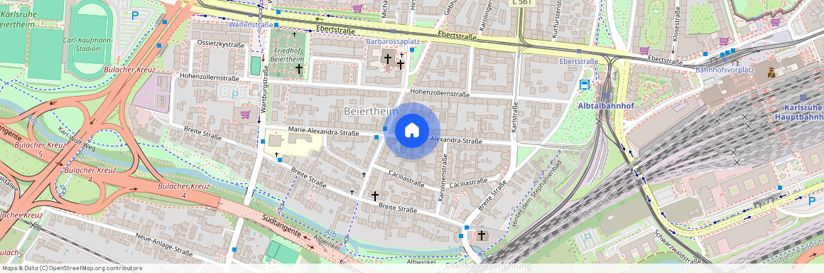 Marie-Alexandra-Straße, 76135 Karlsruhe