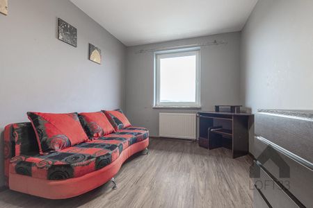 Klimatyzowane i wyposażone dwupokojowe mieszkanie w Bieńczycach w Krakowie do wynajęcia | Spacer 3D - Zdjęcie 5