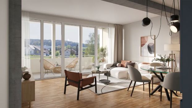 4.5 Zimmer, 99 m², 1. Stock - Photo 1