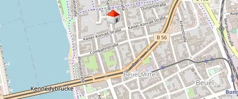 Helle, moderne Single-Wohnung in Bonn Beuel mit Einbauküche - Photo 1