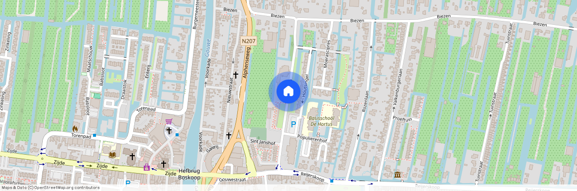 Biezen-West, 2771 DE, A.P. van Neslaan, Boskoop