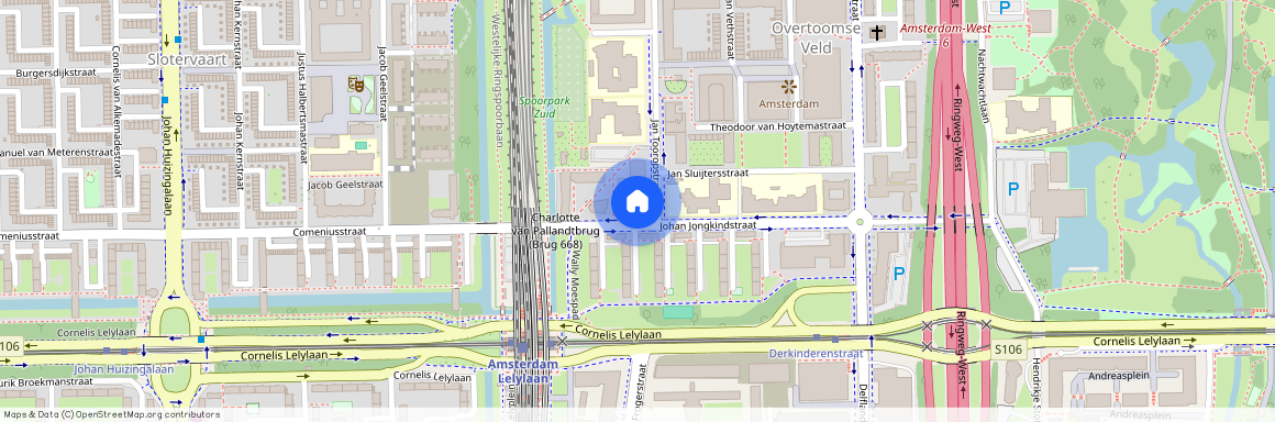 Jan Tooropstraat 3-B, Overtoomse Veld-Zuid, 1062BK, Amsterdam