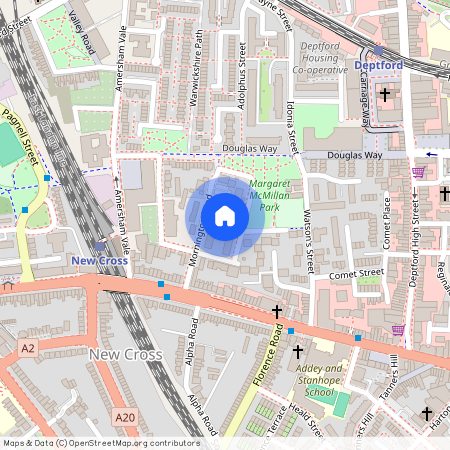 Glenville Grove, Deptford, London, SE8