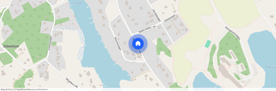 Rydbo Saltsjöbads väg, Åkersberga