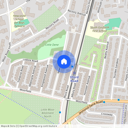 Lodore Road, High West Jesmond, NE2