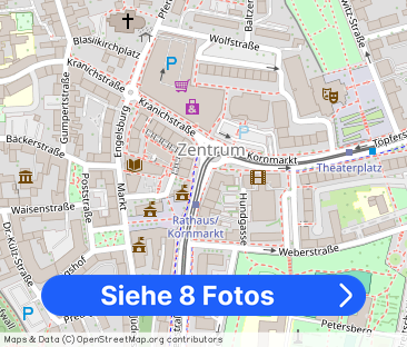 Helle 2-Raum-Wohnung in zentraler Lage mit traumhafter Aussicht - Foto 1