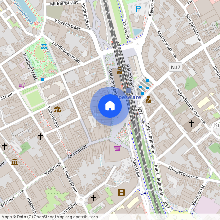 Stationsplein, 12, 11, 8800, Roeselare