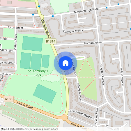 Allendale Road, Newcastle Upon Tyne