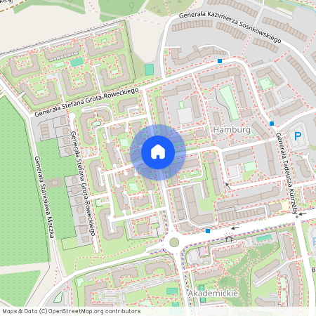 Generałów, Hallera, Olsztyn