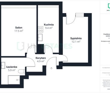 Wynajem 2 pokoje 48,5 m² balkon ul. Racibo - Photo 2