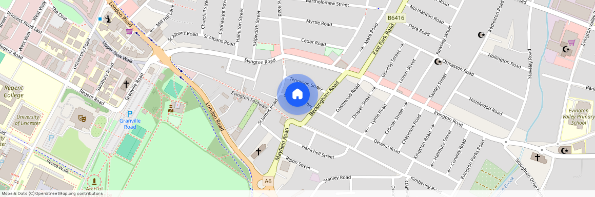Chaucer Street, Leicester, LE2