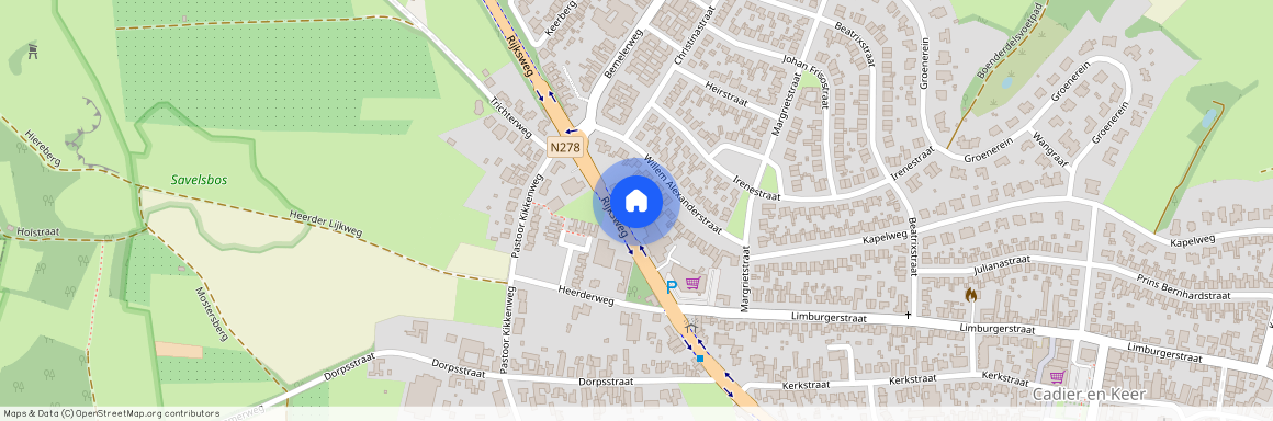 6267AD, Cadier en Keer, Rijksweg, 23