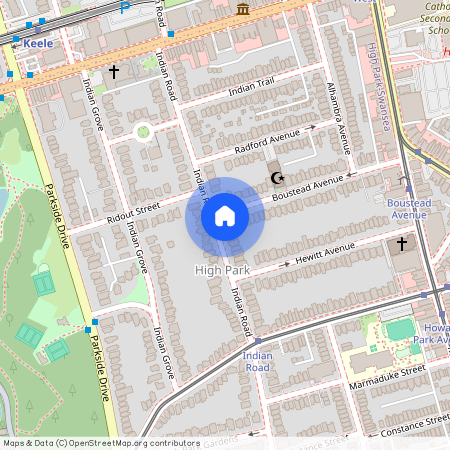 79 Boustead Avenue #Main Fl, Toronto, High Park-Swansea