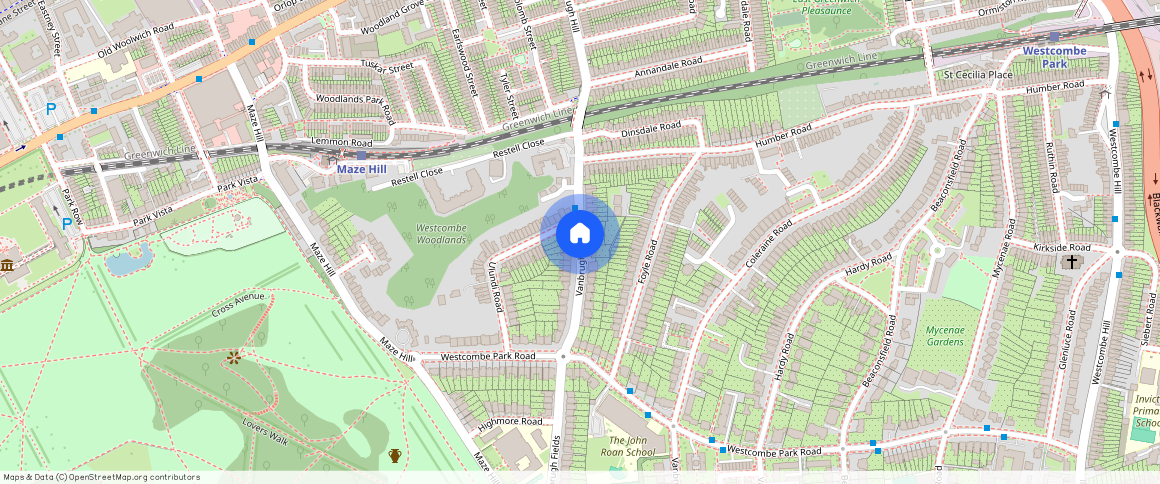 Vanbrugh Hill, London, SE3