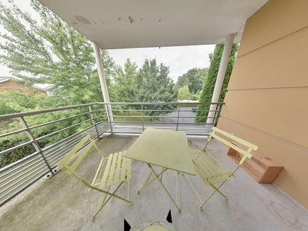 Est de PAU à 10mn des Facs et du Centre Ville, Quartier Haut d'IDRON, T2 Meublé en Résidence récente avec TERRASSE et parking privé, - Photo 2