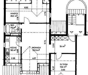 Gemütliche Dachwohnung in Zentrumsnähe - Foto 1