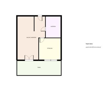 Wynajem ul. Graniczna w Rzeszowie - 2 pokoje - Zdjęcie 2