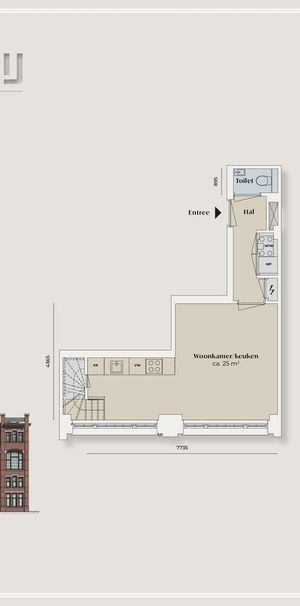 Appartement te huur: Admiraal De Ruijterweg 56-B19 1056 GL Amsterdam - Photo 2