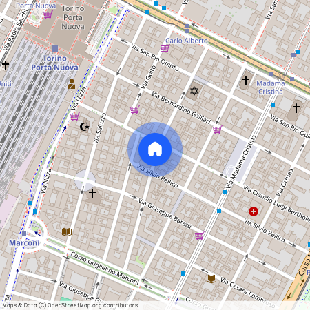 Via SantAnselmo, Turin, Piedmont 10125