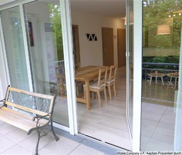 Kohlscheid: Barrierefreie, möblierte 2-Zimmerwohnung mit Balkon - Photo 1